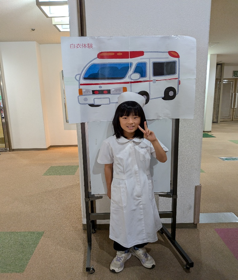 ふれあい看護&リハビリテーションブースの様子